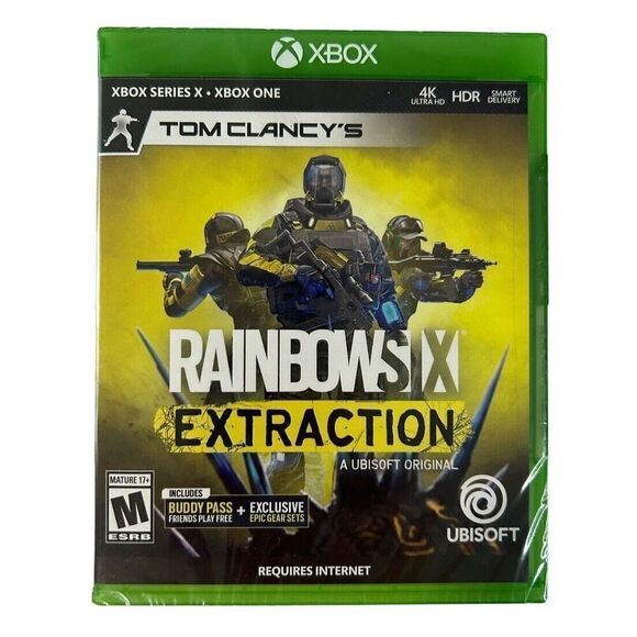 Rainbow Six Extraction Xbox Series X Xbox One Brand New Sealed Ubisoft - Picture 1 of 4